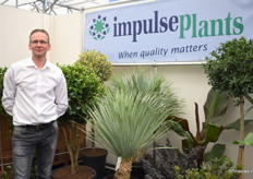 Gerard Vos van Impulse Plants met een breed assortiment aan mediterrane planten.