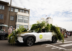 een groene auto van Verdesgreens BV