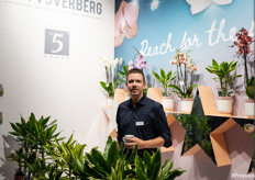 Tim Spruijt van Piet Vijverberg, zij brengen bijna elke week wel nieuwe phalaenopsis op de markt. 