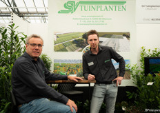 Stef Verwaay, de oprichter van SV Tuinplanten en Luuk Koppes kwamen ook vanuit het verre oosten van het land