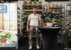 Jan en Arjan van PT Creations waren ook aanwezig om de herfstcollectie te laten zien