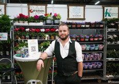 Joey Stalman is The Green Gentleman die weer aanwezig was op de Autumn Fair 