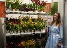 Sonia Brandys van Inca Orchids was ook weer aanwezig