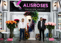 Carlos Andreigo met CEO Diego Acosta van Alisroses