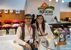 Cesar Revelo en Gabriella Platonoff van Agrocoex