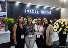 Team Ponte Tresa: Pamela Moreta, Amelia Gacoto, Cristina Piedra en Victoria Vapas