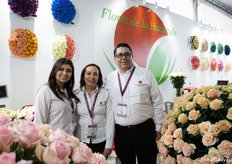 Flores de la Hacienda Ecuador met Monica, Martha en Carlos