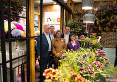 Het team van Royal van Zanten in hun stand waar een huiselijke sfeer heerste 