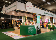 De stand van Bloemenbureau Holland 