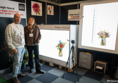 Ronald en Birgitta Schaafsma van MagicBOX waarmee je je eigen fotostudio kan creëeren.