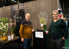 De Dendrobium Nobile Variegata van De Hoog Orchids won de publieksprijs van de Glazen Tulp Award