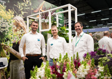 Scott van der Spek, Jari Kampert en Gert Jan Jungerius van Evanthia